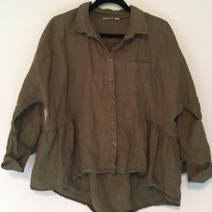 Button down shirt from Anthropologie